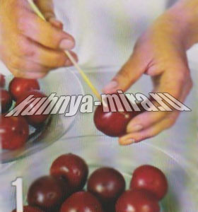 Ликер сливовый. Шаг 1