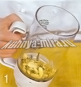 Фарфале с миндалем и мятой