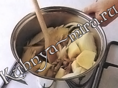 Тушеная говядина с картофелем