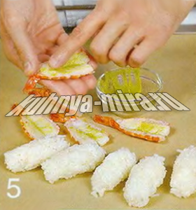 Нигири-суши с креветками