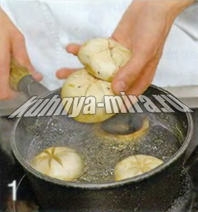 Нигири-суши с шампиньонами