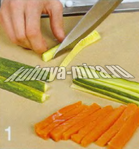 Нори-маки с малосольном лососем
