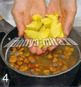 Суп из лисичек с репой. Шаг 4